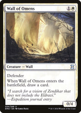 Barreira de Agouros / Wall of Omens - Magic: The Gathering - MoxLand